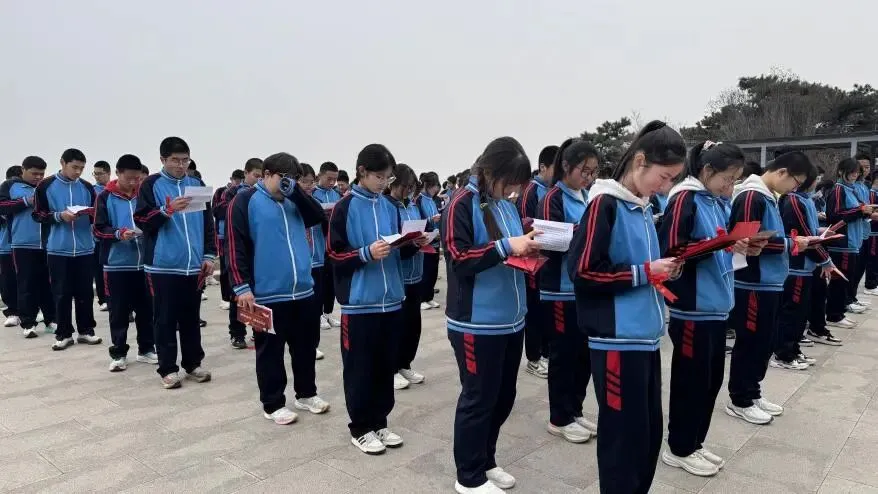 逐梦青春,百日中考——魏善庄中学举行中考誓师实践课程 第59张