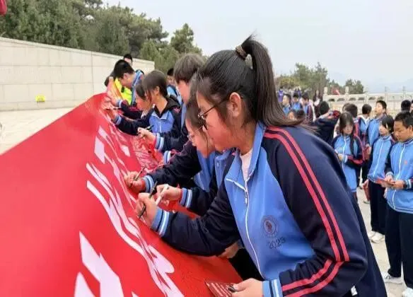 逐梦青春,百日中考——魏善庄中学举行中考誓师实践课程 第70张