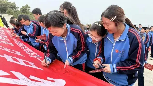 逐梦青春,百日中考——魏善庄中学举行中考誓师实践课程 第85张