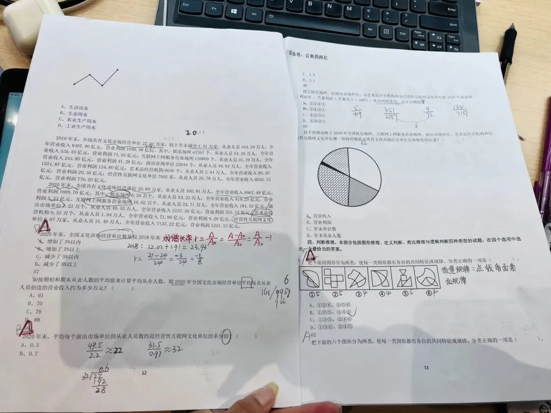 事业单位·《职测》真题——2023年5月7日全国事业单位联考B类复盘 第5张