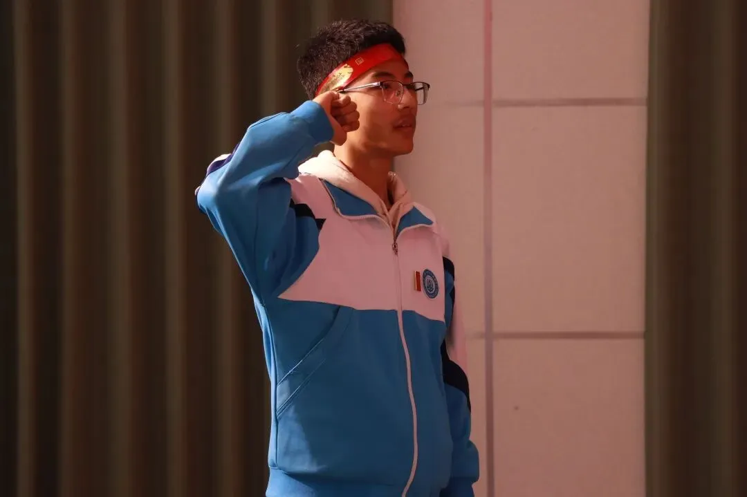 百日为阶,更进一步——初三年级中考百日誓师大会 第14张