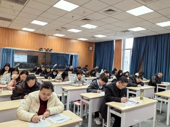 深耕真题明方向 精研中考促提升——高唐县第一实验中学教育集团组织开展道德与法治教师中考业务测试 第3张