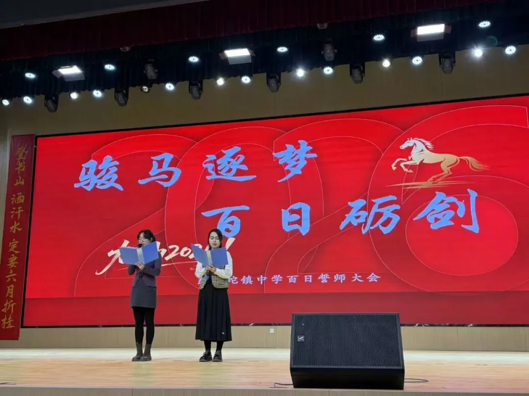 乘马年之风,赴中考之约——宁河区东棘坨镇中学百日誓师大会圆满举行 第7张