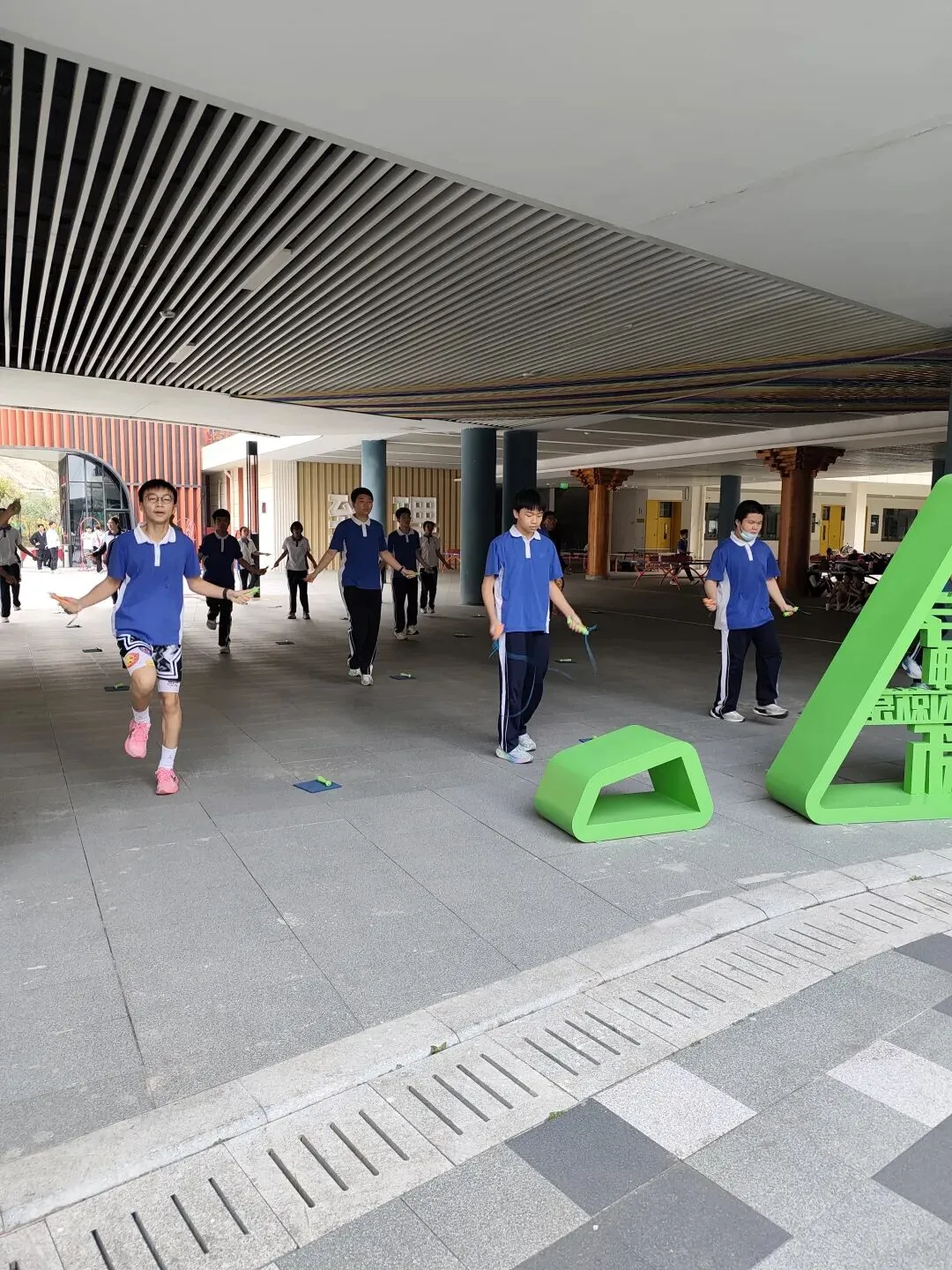 致理学校体育模拟考记 第15张