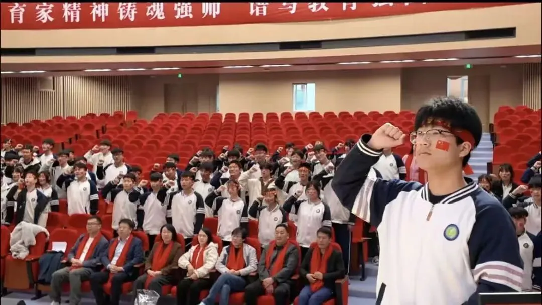 乘马年之风,赴中考之约——宁河区东棘坨镇中学百日誓师大会圆满举行 第19张