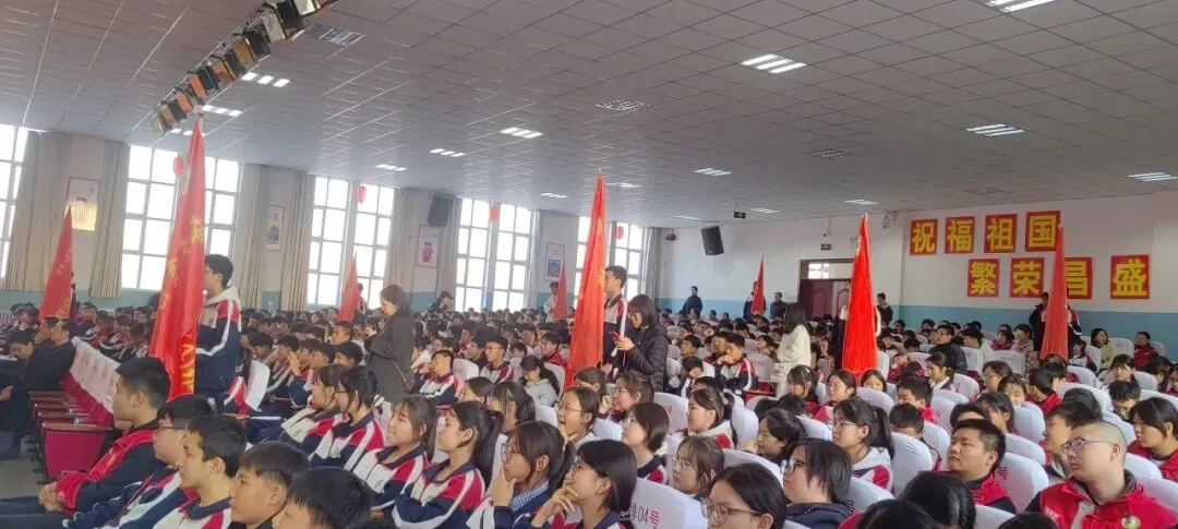 凝心聚力战中考 砥砺奋进向未来——乌苏市教育系统各学校开展百日誓师活动 第23张