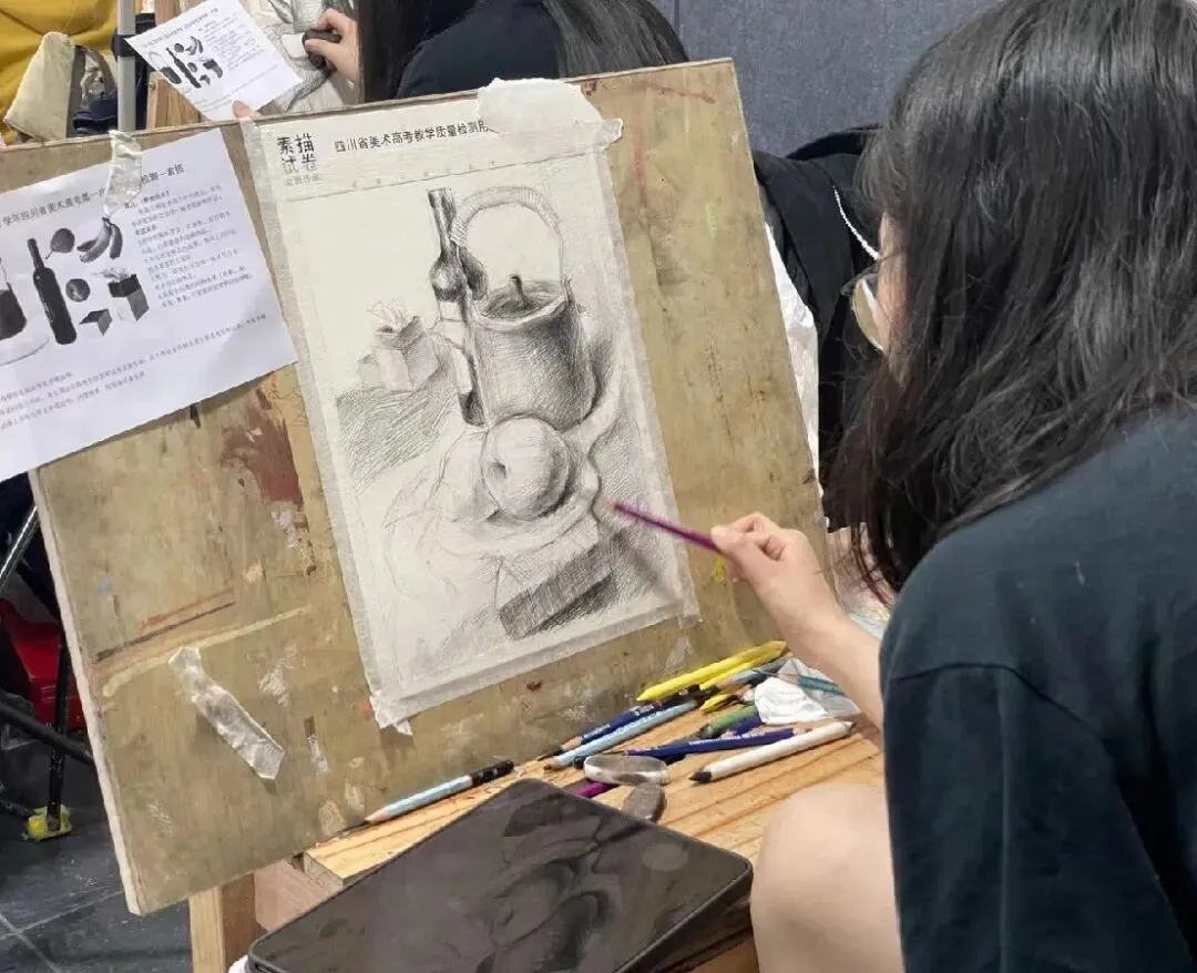 为梦想而战 |四川省2021年美术模拟考试(一模)考试结束! 第19张