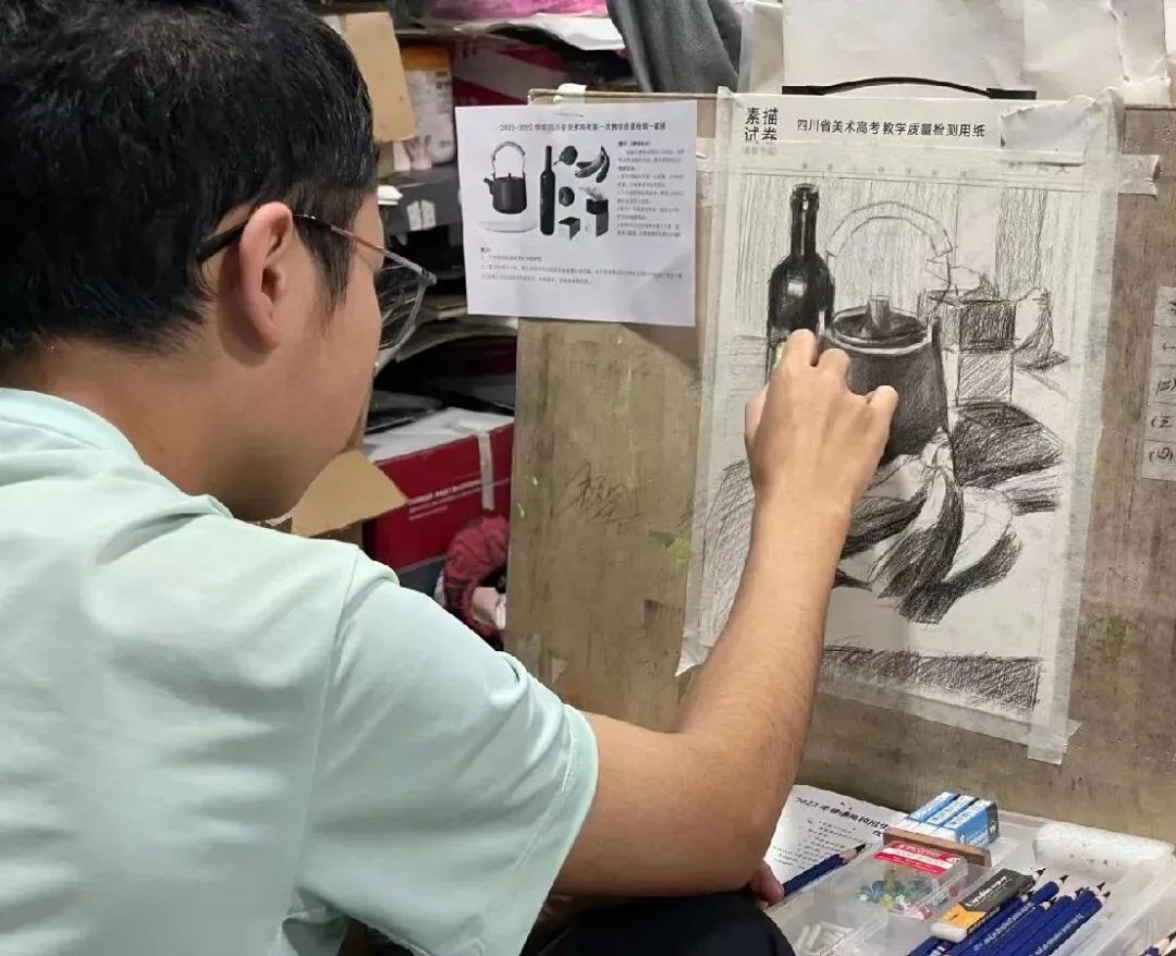 为梦想而战 |四川省2021年美术模拟考试(一模)考试结束! 第20张