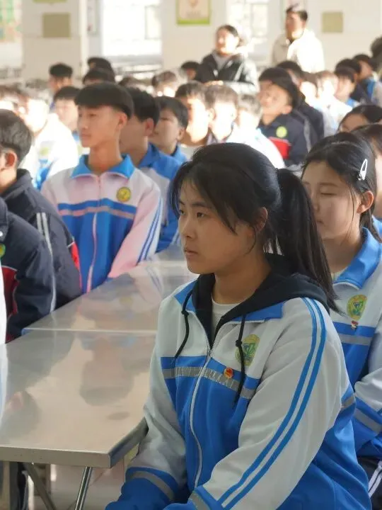 百日誓师燃壮志 决胜中考创辉煌——奈曼旗新镇中学 第57张