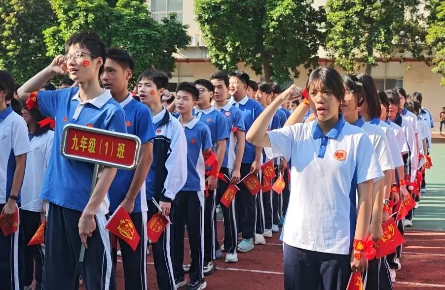 百日砺剑,逐梦中考——宝华学校2026届中考百日冲刺誓师大会圆满举行 第24张