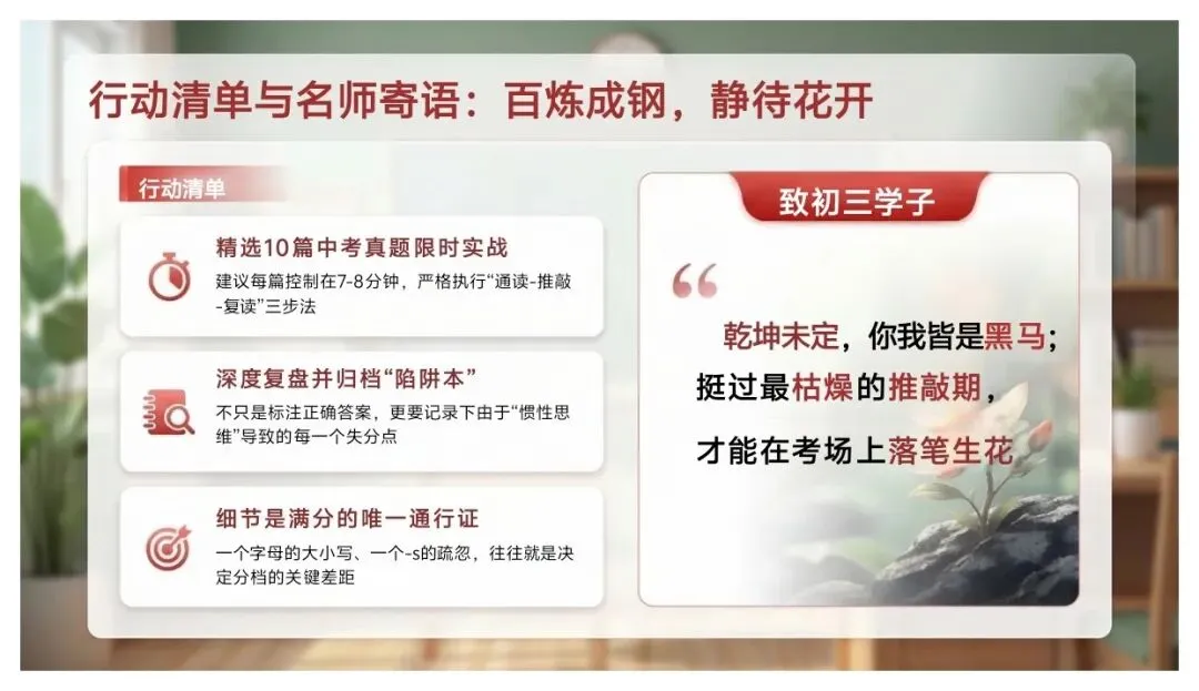 中考英语必看!短文填空不丢分的秘决 第6张