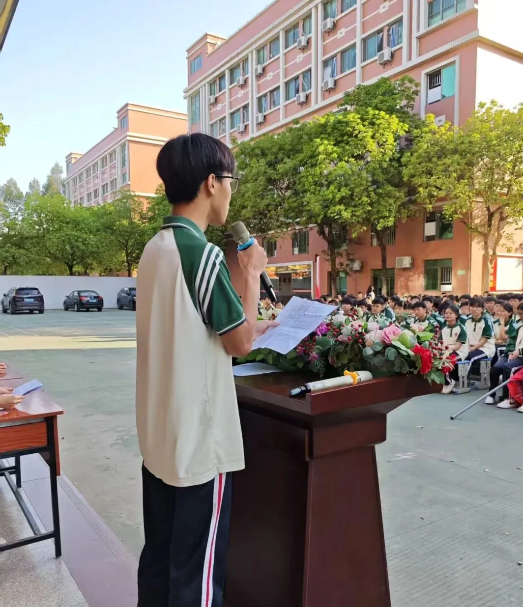 百日砺剑,逐梦前行——诏安立兴学校举行中考百日誓师大会 第39张