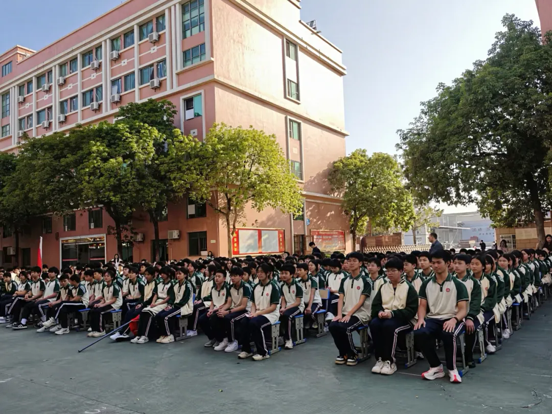 百日砺剑,逐梦前行——诏安立兴学校举行中考百日誓师大会 第68张