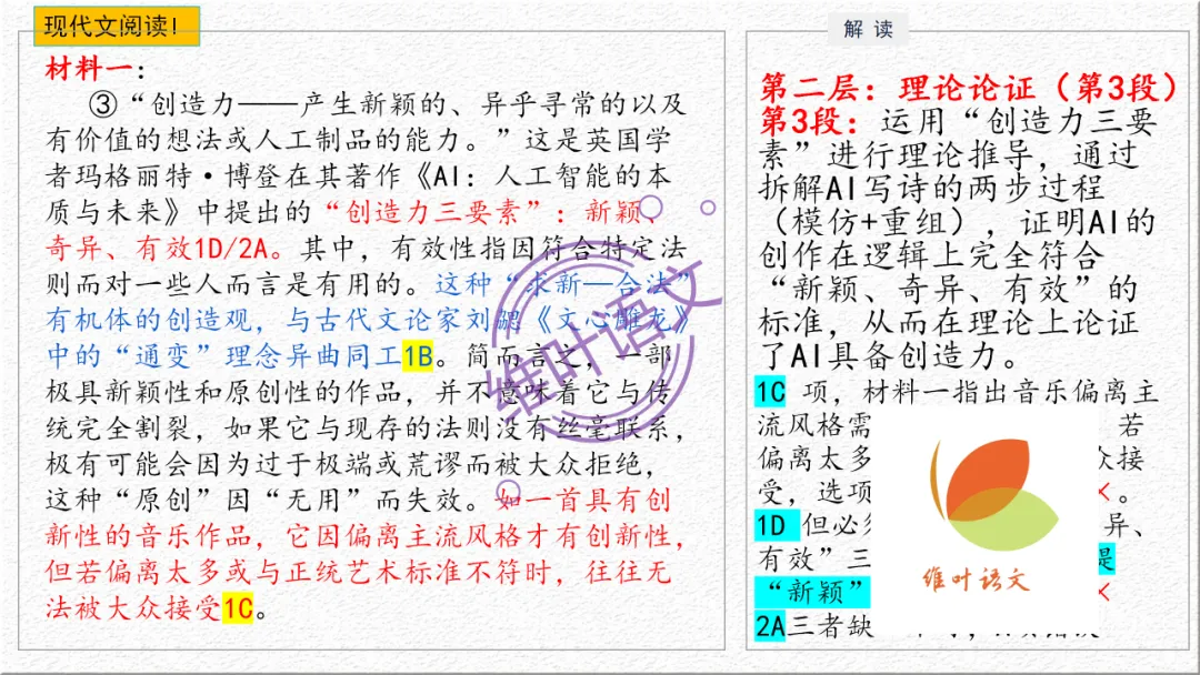 模考讲评 | 广东省普通高中毕业班综合测试(一),内有标杆文+点评 第12张