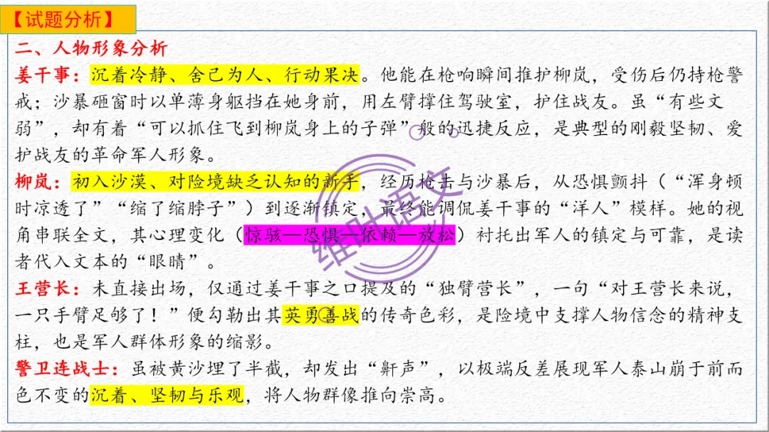 模考讲评 | 广东省普通高中毕业班综合测试(一),内有标杆文+点评 第41张