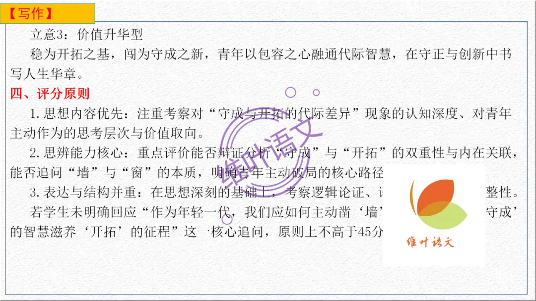 模考讲评 | 广东省普通高中毕业班综合测试(一),内有标杆文+点评 第114张