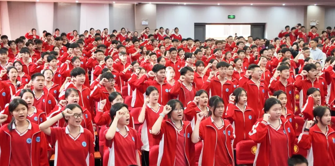 勇毅前行 决胜中考——儋州市第二中学2026届初三百日誓师大会活动纪实 第11张