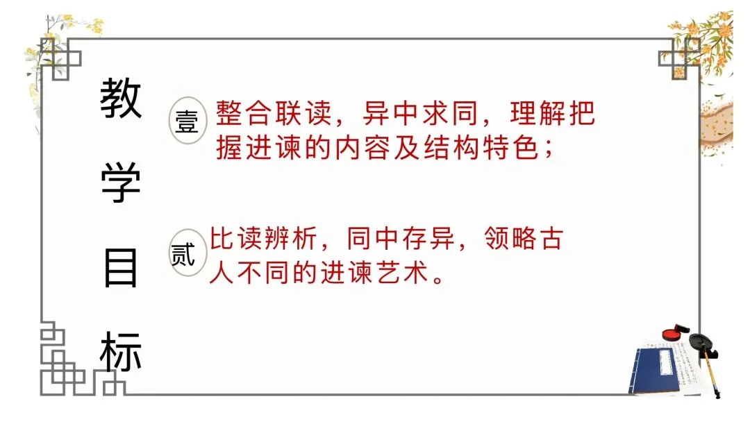 中考劝谏类整合复习公开课,思路很清晰! 第2张