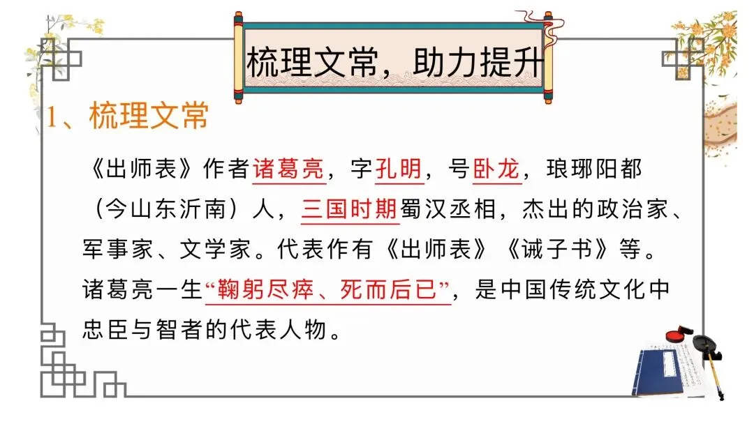 中考劝谏类整合复习公开课,思路很清晰! 第5张