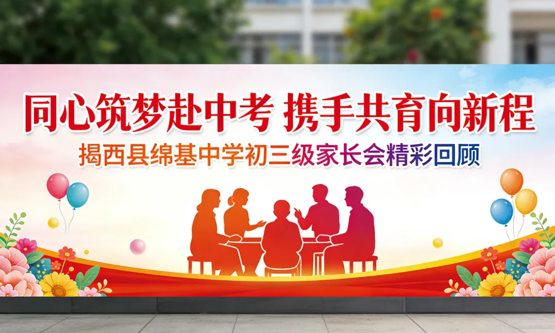 同心筑梦赴中考 携手共育向新程 ——揭西县绵基中学初三级家长会精彩回顾 第4张