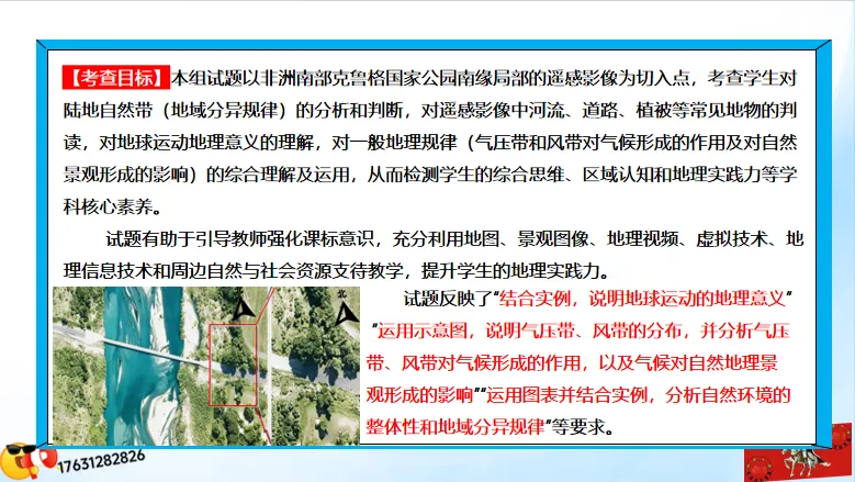 高考二轮《高考真题分类官方解析合集》自然地理环境的整体性(节选“自然地理环境”) 第27张