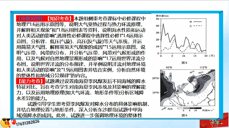 高考二轮《高考真题分类官方解析合集》自然地理环境的整体性(节选“自然地理环境”) 第34张