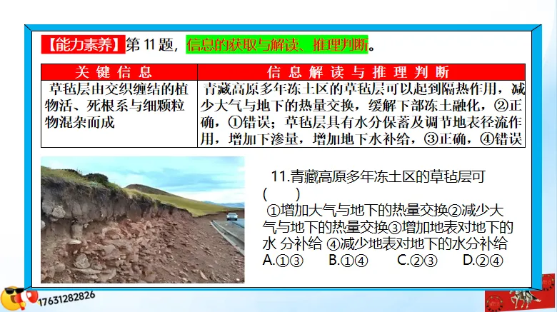 高考二轮《高考真题分类官方解析合集》自然地理环境的整体性(节选“自然地理环境”) 第58张