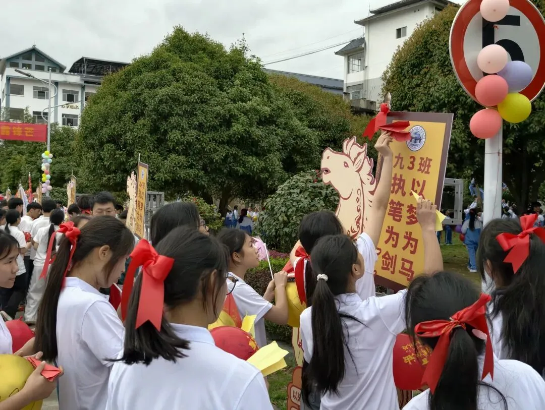以战马之势 赴中考之约—我校举行2026届中考誓师大会 第24张