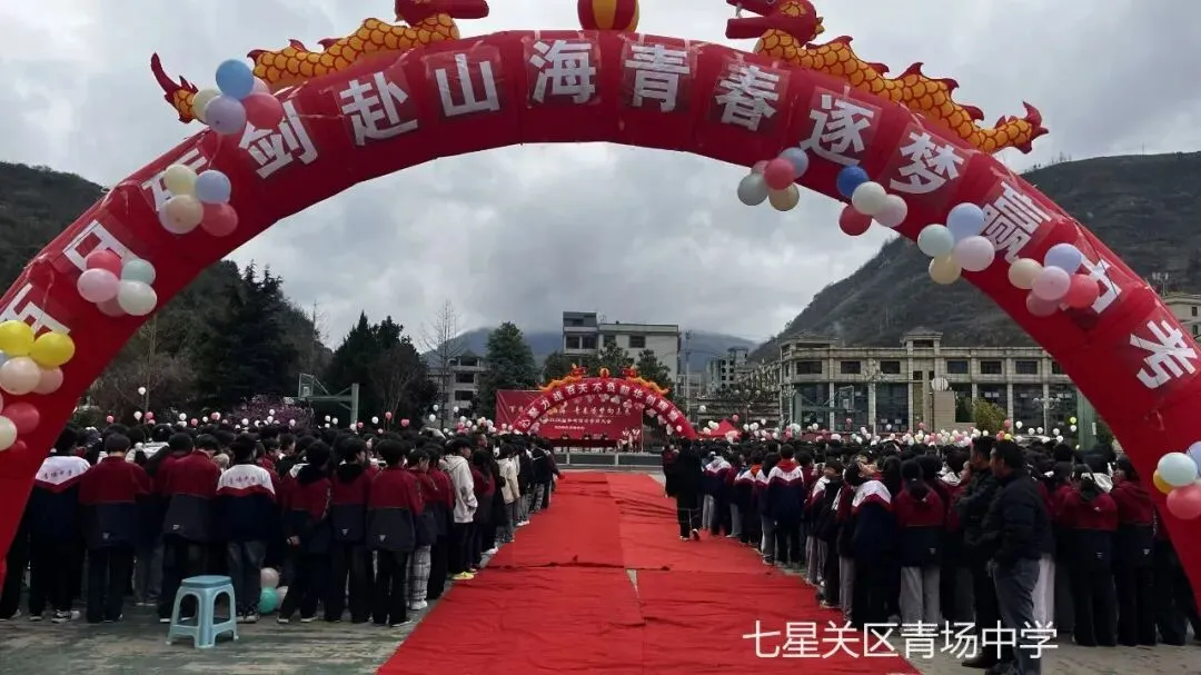 青场中学中考冲刺动员誓师大会 第12张