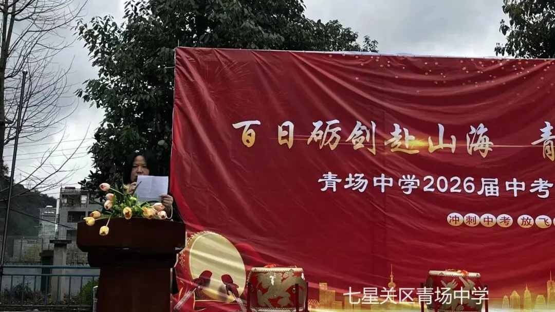 青场中学中考冲刺动员誓师大会 第34张