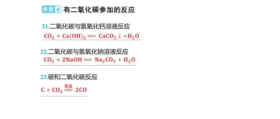 中考化学 核心必背!66个化学方程式分类大全(可存图) 第10张