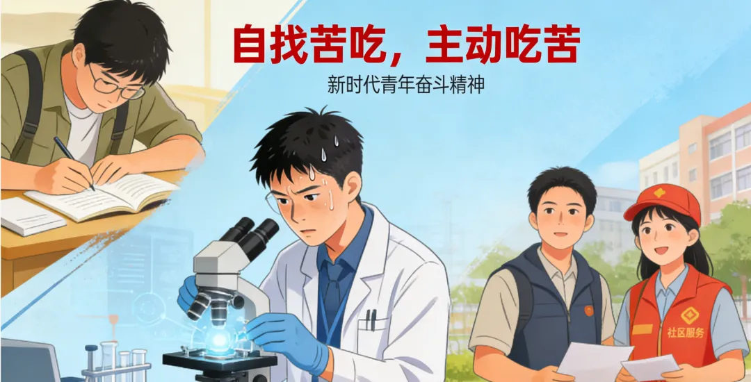 面试真题14:领导人说:青年人要“自找苦吃,主动吃苦”,你怎么理解这句话 第1张