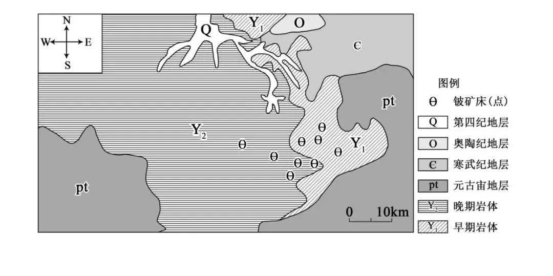 打卡高考真题 铍矿 第1张