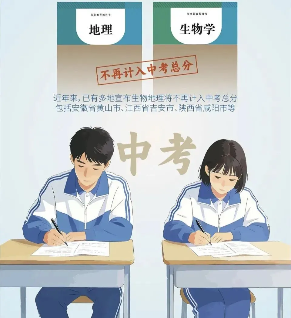 生物地理退出中考,对普通家庭的孩子有影响吗?当然有! 第2张