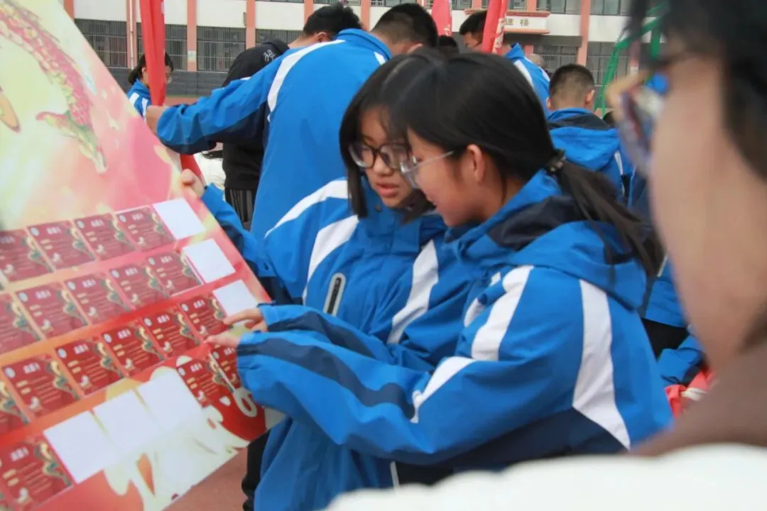 骐骥扬蹄战中考 少年破浪夺鳌魁——济南十六里河中学 2023 届初三动员大会圆满举行 第39张