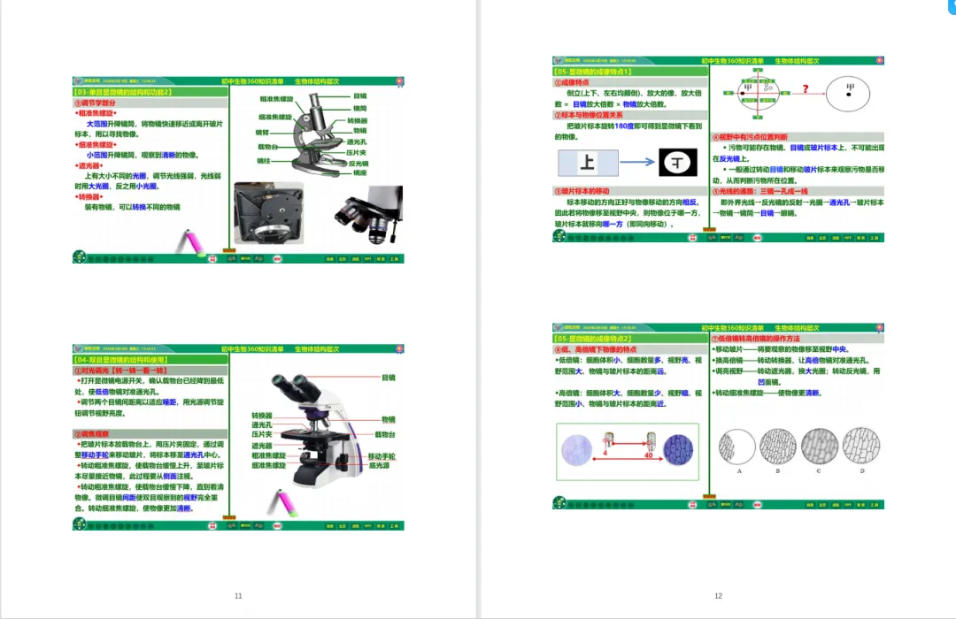 冲刺中考!初中生物提分王炸组合来啦!360° 知识清单 + 专属 Flash 课件 第8张