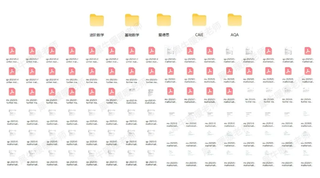 2021-2025年ALevel数学真题,爱德思/CAIE/AQA考试局含答案,附ALevel数学培训课程 第1张