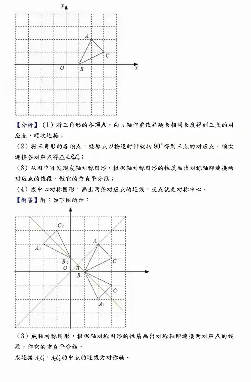 【中考数学】必考压轴题100道母题精讲解析 第25张