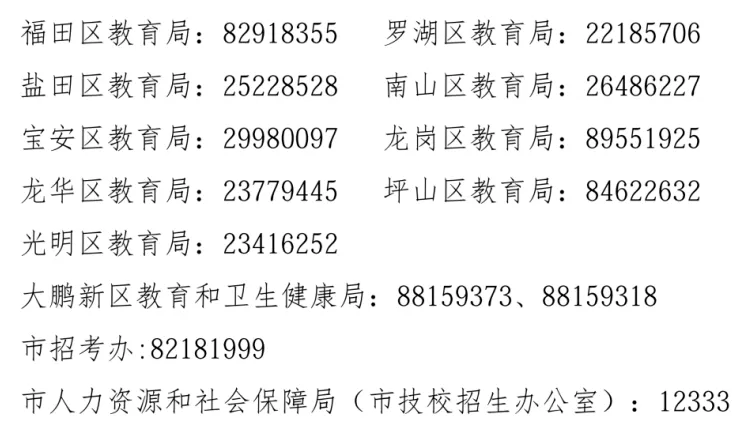 官宣!2026年深圳中考、初二学考报名政策公布! 第7张