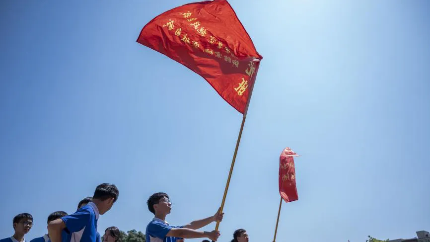 【美好天成·中考动员】骐骥驰骋,为梦而战 | 我校九年级励志教育暨青春宣誓仪式 第29张