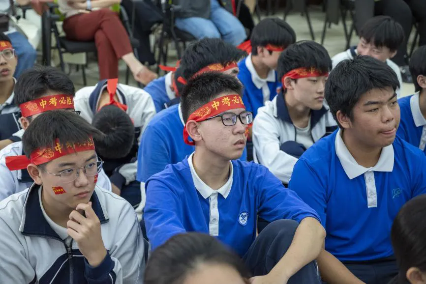 【美好天成·中考动员】骐骥驰骋,为梦而战 | 我校九年级励志教育暨青春宣誓仪式 第36张