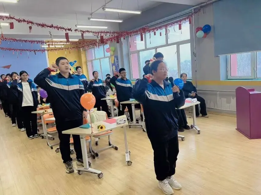 海伦农场学校“百日誓师燃斗志,中考逐梦启新程” 第22张