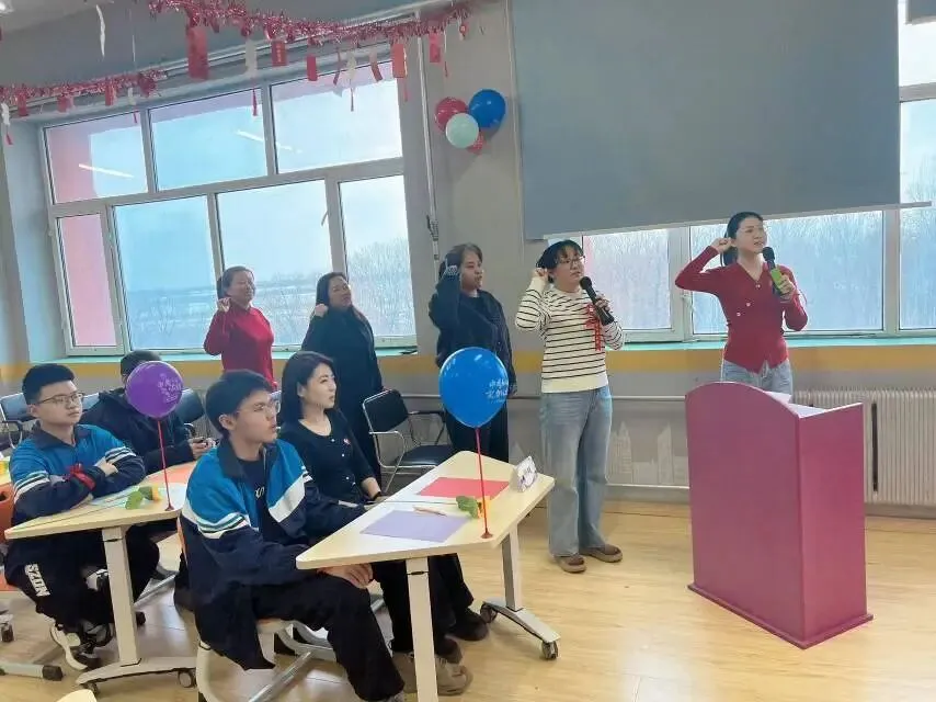 海伦农场学校“百日誓师燃斗志,中考逐梦启新程” 第25张