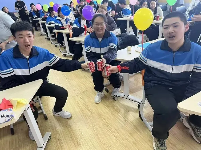 海伦农场学校“百日誓师燃斗志,中考逐梦启新程” 第30张