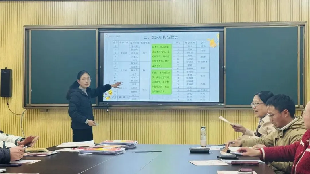 教育教学∣强化教学督导 赋能中考攻坚——官一中教育集团冠益学校召开2025-2026学年春季学期督导工作启动会 第18张