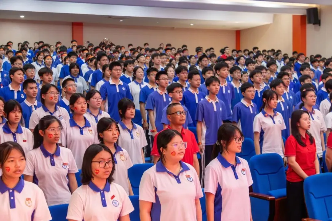 倒计时100天!鹏达初级中学2026届中考百日誓师大会燃情启幕 第24张