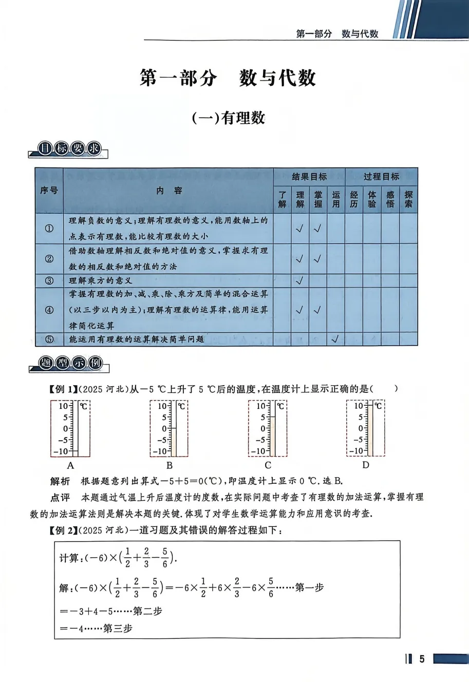 【中考模拟】【初中】2026年数学《河北省初中学业水平考试指南》(文末附下载链接) 第8张