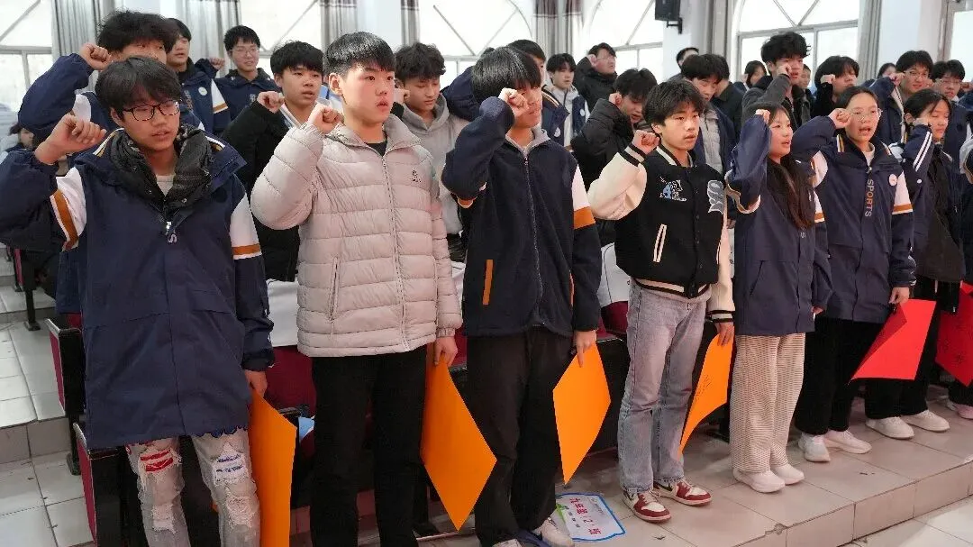 百日誓师启新程,逐梦中考铸辉煌——新郑双语学校九年级中考誓师大会圆满举行 第22张