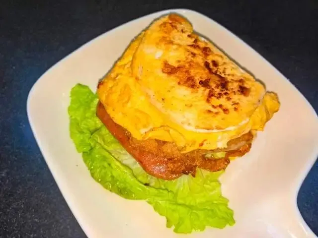 中考倒计时!初三儿子早餐都吃啥?馒头做三明治,成本不足10元! 第7张