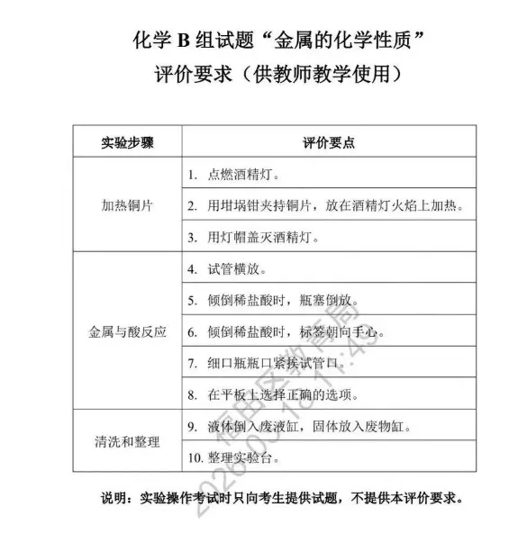 2026深圳中考理化实验操作模拟考试题各3套公布! 第17张